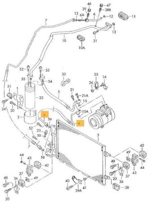 THERMOTEC CABLE DE ACONDICIONADOR SKODA SUPERB I  