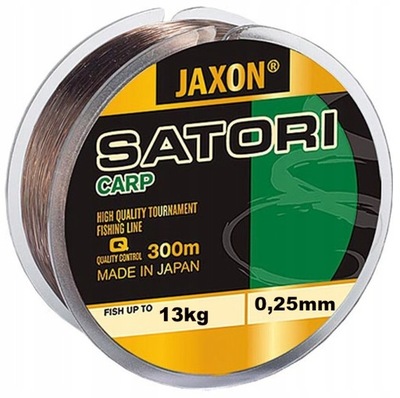 0,25mm 300m ŻYŁKA SATORI CARP Jaxon Karpiowa