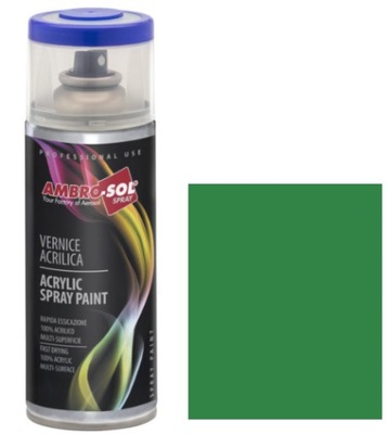 COLOR AKRYLOWY 400ML GREEN SYGNALOWY RAL 6024.  