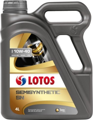 LOTOS SEMISYNTHETIC SN SAE 10W-40 B4L