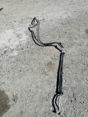 Mercedes x166 gl шланг кондиционера трубка кондиционер фото №1