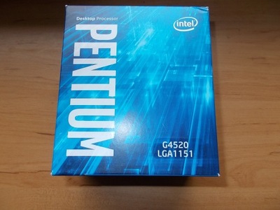 Nowy Procesor Intel G4520 LGA1151 3,6GHZ