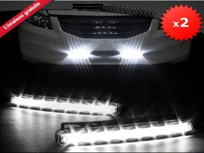 DRL DIODO LUMINOSO LED LUZ LEDOWE DE AUTOMÓVIL FARO LUZ  