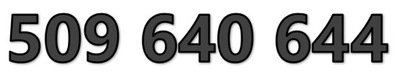 509 640 644 ORANGE STARTER ZŁOTY ŁATWY PROSTY NUMER KARTA SIM GSM PREPAID