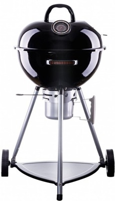 Cook G413522 Indiana grill kulowy, czarny