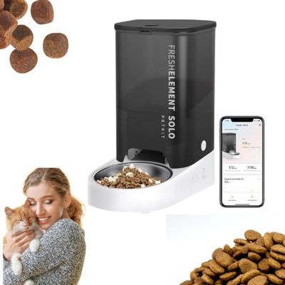 Automatyczny dozownik karmy dla kotów i psów koloru czarnego 3litry PETKIT