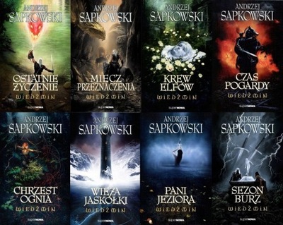 Wiedźmin. Zestaw 8 tomów