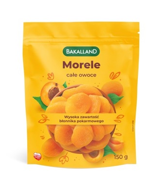 BAKALLAND Morele suszone, 150g