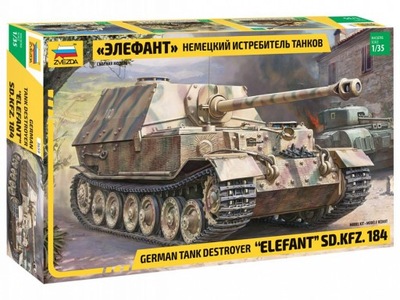 Zvezda 3659 1/35 Sd.Kfz.184 Elefant