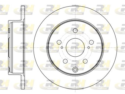 ROADHOUSE 61188.00 ДИСК ТОРМОЗНОЙ (1 ШТУКА)