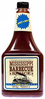 Sos BBQ Mississippi barbacue 1814g sweet'n mild