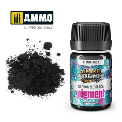 AMMO 3052 Pigment Carbonized Black 35ml