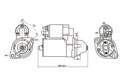 MAGNETI MARELLI STARTERIS BMW 1 E81 1 E82 1 E87 1 E88 1 F20 1 F21 3 