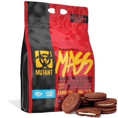 MUTANT MASS 6800g GAINER MASA WPC WPI | Ciastko z kremem