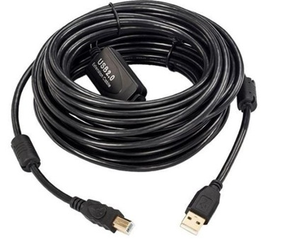 MicroConnect Active USB 2.0 A-B Cable, 20M
