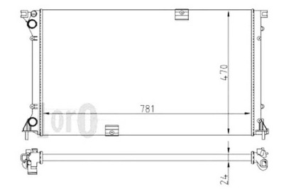 DEPO RADUADOR DEL MOTOR DEPO 4414579 2140000QAP 214  