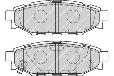 Тормозные колодки тормозные subaru brz forester impreza legac фото №1