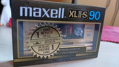 Kaseta magnetofonowa MAXELL XLII-S 90 Nowa opis?