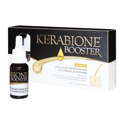 Kerabione Booster Oils serum do włosów 4 x 20 ml