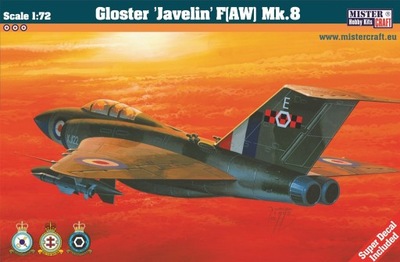 Mistercraft D-43 Gloster Javelin FAW Mk.8 1:72