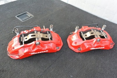 Суппорты maserati ghibli левый правый перед brembo фото №1