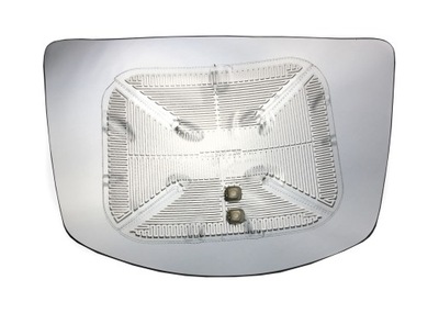 Вкладиш скло дзеркала передній mercedes actros mp4 фото №1