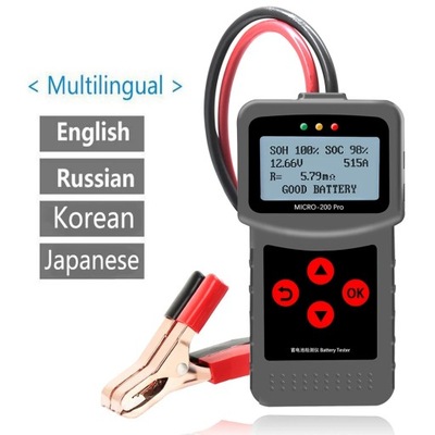 ORIGINAL LANCOL MICRO 200 PRO 24V TESTER BATTERY SAMOCHODOWEGO~5621  