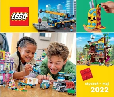 KATALOG LEGO STYCZEŃ - MAJ 2022 POLSKI NOWY
