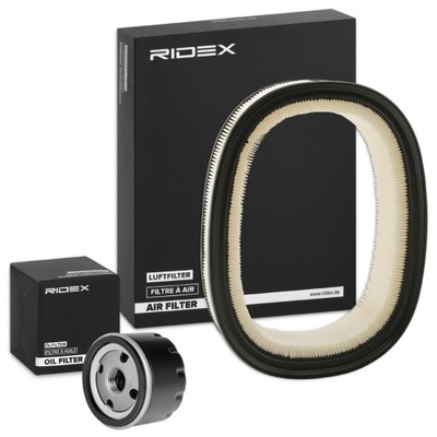 Набір фільтрів ridex 4055f1520 do renault clio iii хетчбек br0/1, cr0/1 фото №1