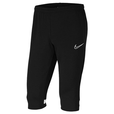 SPODNIE NIKE JUNIOR Academy 21 3/4 CW6127 010 XS