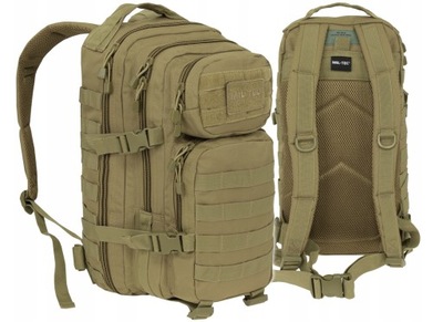 Plecak wojskowy taktyczny Mil-Tec Assault Pack Small 20 l - Coyote Brązowy
