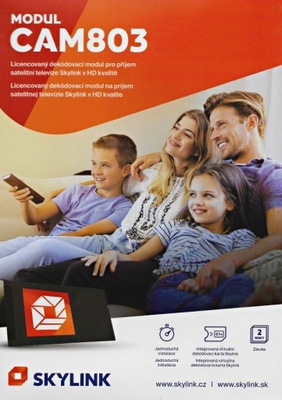 Moduł dekodujący Skylink CAM803 Nagravision z wbudowaną kartą