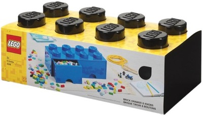 Pudełko LEGO Storage Brick 8 z szufladą i ośmioma wypustkami 40061733