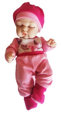 Ubranka dla lalki bobas 25 cm