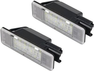 AUTO-STYLE Zestaw Oświetlenia Tablicy Rejestracyjnej LED