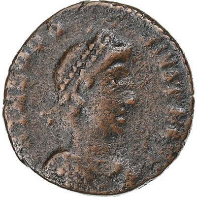 Theodosius I, Follis, 379-395, Uncertain Mint, Brą