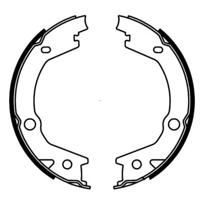 Abe c00527abe набір колодка гальмівних фото №1