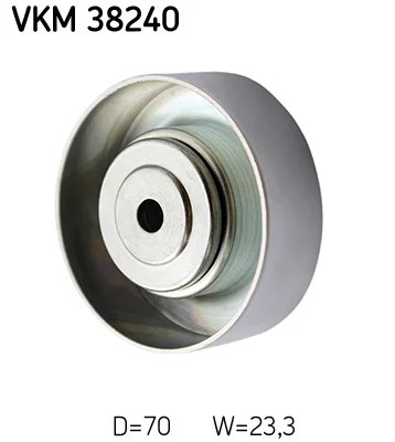 SKF TENSOR DE BOMBA VKM38240 ROLLO CORREA MICRO-V PROPULSOR  