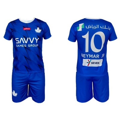 Strój komplet piłkarski - NEYMAR Al-Hilal - 140 cm