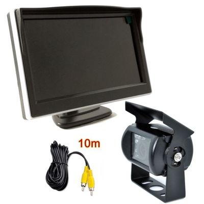 MONITEUR LCD 5 ENTIER CHAMBRE RÉTROVISEUR BUS TIR EXCAVATRICE - milautoparts-fr.ukrlive.com