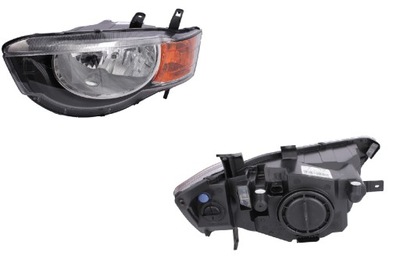 Фара лампа левый mitsubishi colt 10.2008-12.2012 magneti marelli фото №1