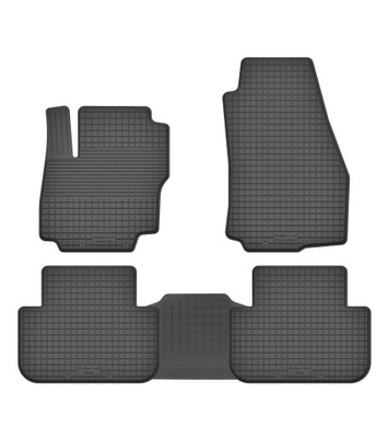 MATS RUBBER FOR FORD FOCUS C-MAX I TUNNEL BLACK MATS ON WYMIAR  