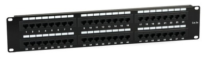 Patch Panel 48 portów RJ-45 kat.5