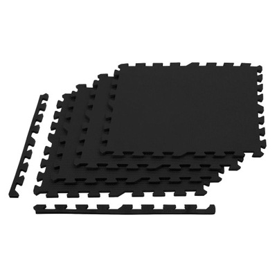 4x PUZZLE PIANKOWE MATA DUŻA GRUBA DO ĆWICZEŃ FITNESS OCHRONNA 60x60 ZESTAW