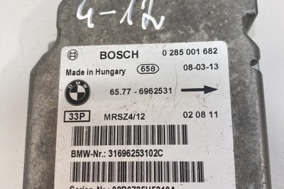 Блок контроля безопасности mini cooper r50, r53 0285001682 1.6l фото №1