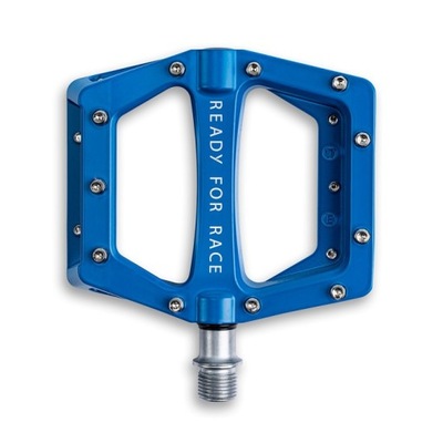 Pedały platformowe Cube RFR Flat Race blue