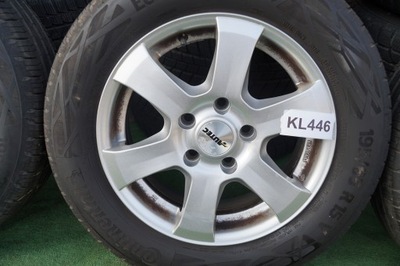 ALLOY WHEELS (TITANIUM) + TIRES VW GOLF V SKODA OCTAVIA  