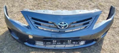 Бампер перед передний решётка радиатора решётка радиатора logo toyota corolla e15 lift 2009-2011 фото №1
