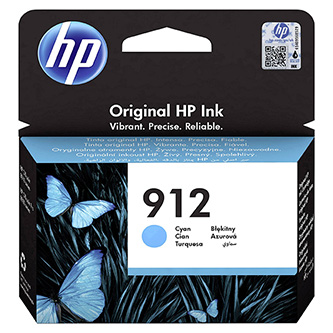HP oryginalny ink / tusz 3YL77AE, HP 912, cyan, 315s, high capacity,