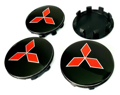 MITSUBISHI TAPACUBOS KAPSLE ALUFELG 58MM/50MM 4 PIEZAS  